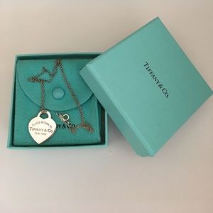 Tiffany & co. Heart necklace.